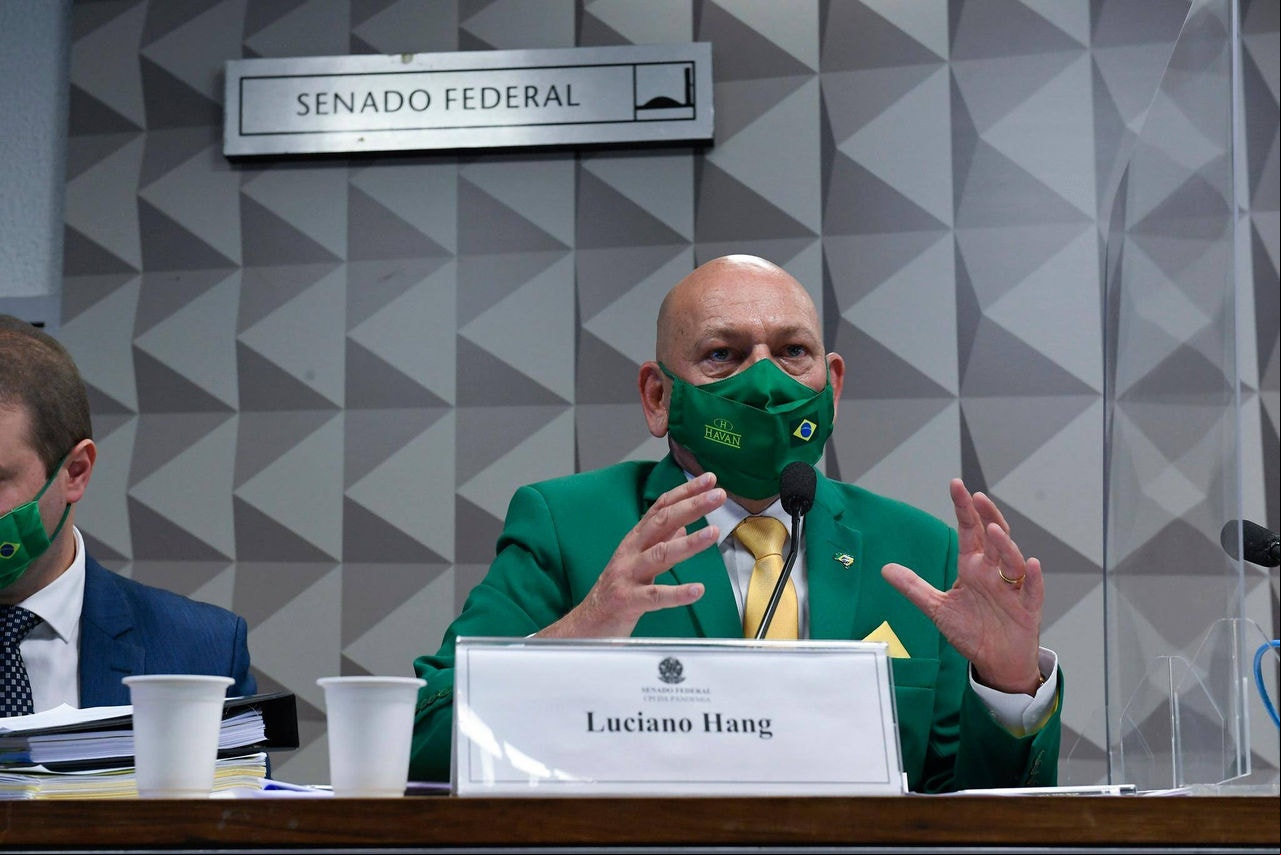 Luciano Hang, conhecido como Véio da Havan, reclamou de operação da Polícia Federal