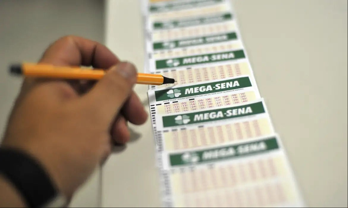 Bilhetes da Mega-Sena em casa lotérica