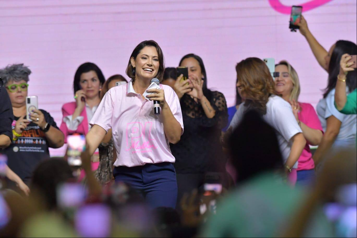Michelle Bolsonaro PL Mulher Expominas Michelle Bolsonaro PL Mulher Expominas
