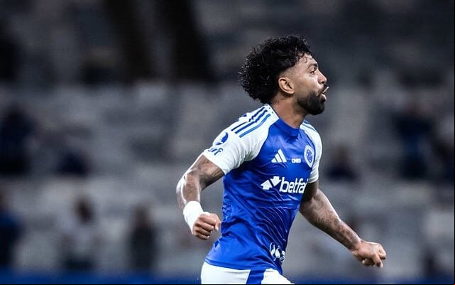 Atacante Gabigol já marcou 14 gols contra o Palmeiras (Foto: Gustavo Aleixo/Cruzeiro)
