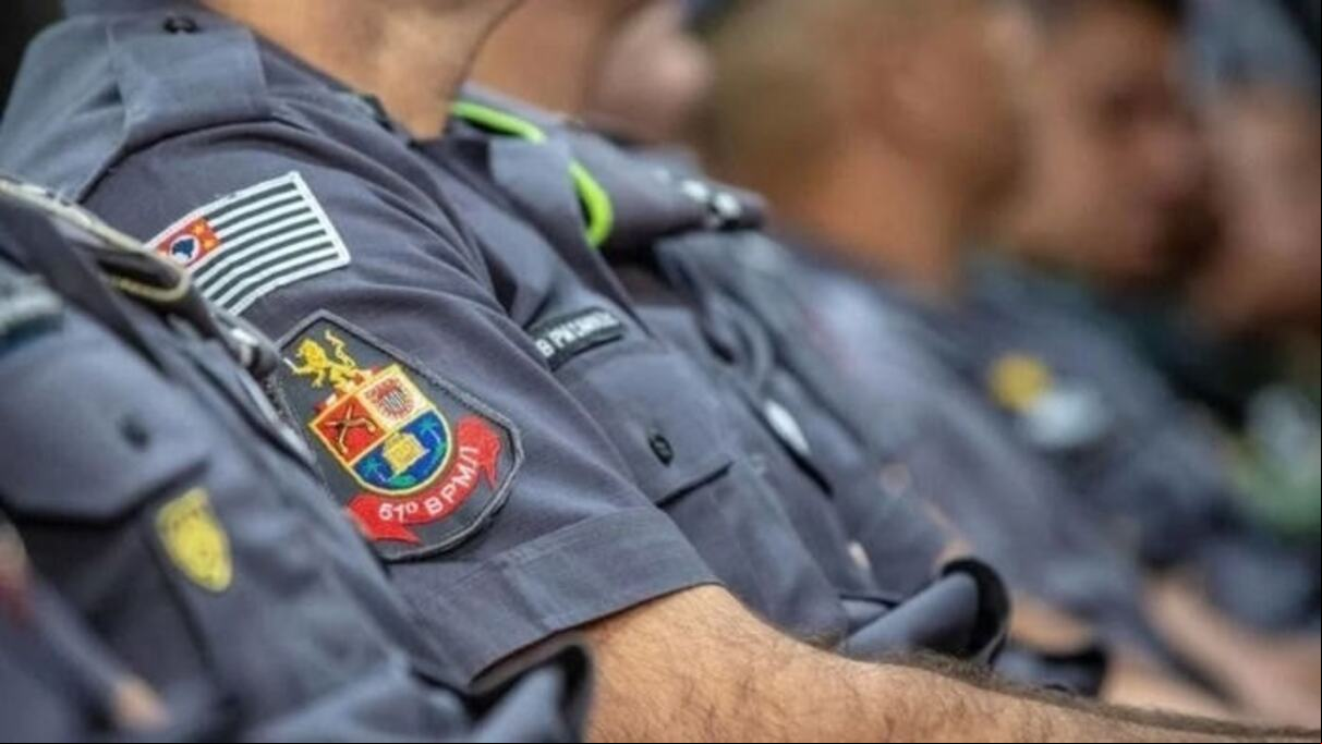 Foto ilustrativa de policiais de São Paulo