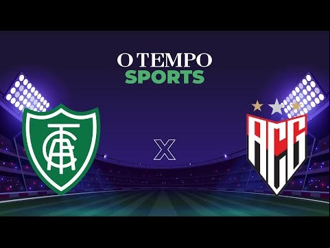 YouTube de O TEMPO Sports transmite todas as emoções de América x Atlético-GO
