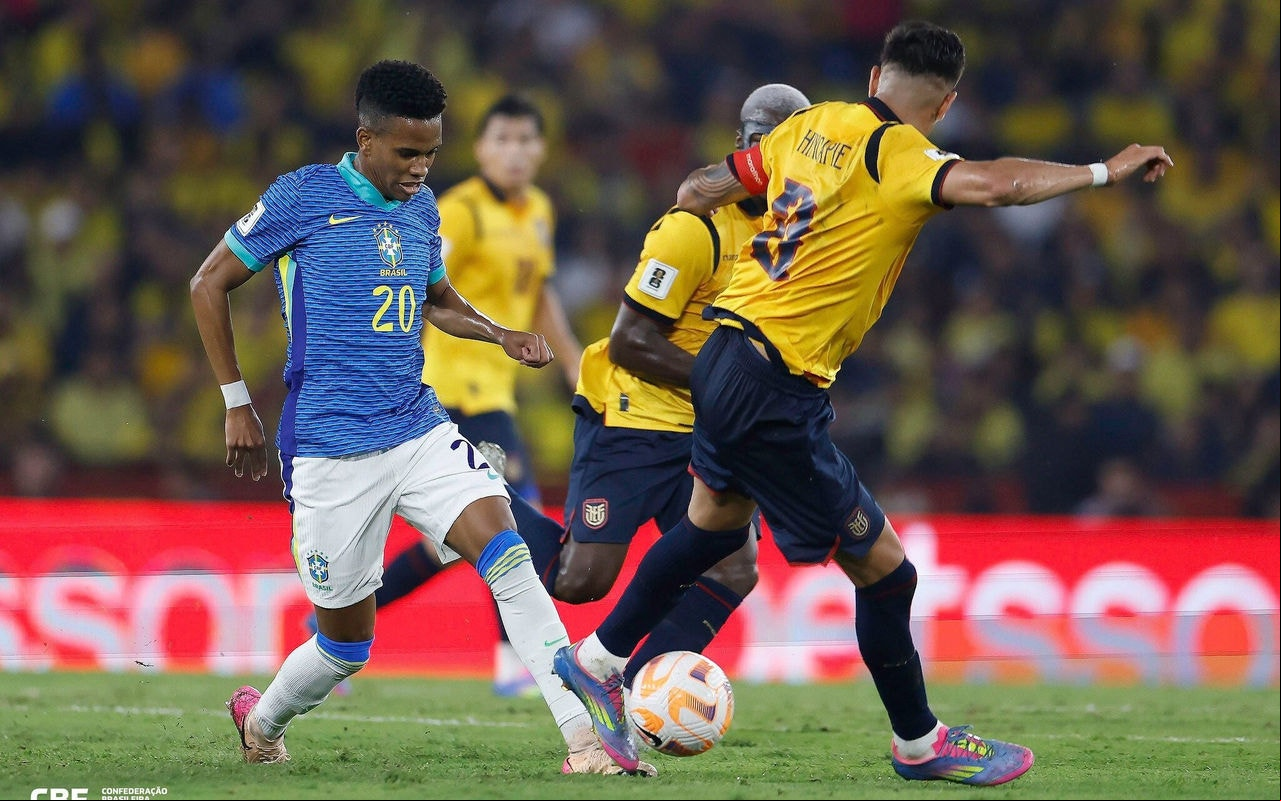 Estêvão foi um destaque individual positivo da Seleção