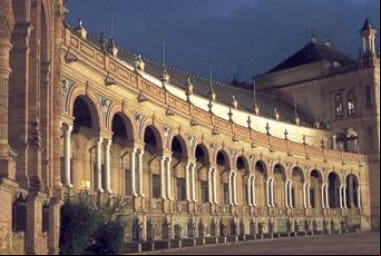 Praça de Espanha, em Sevilha
