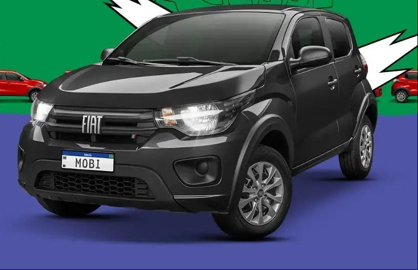 Um dos modelos afetados pelo recall é o Fiat Mobi