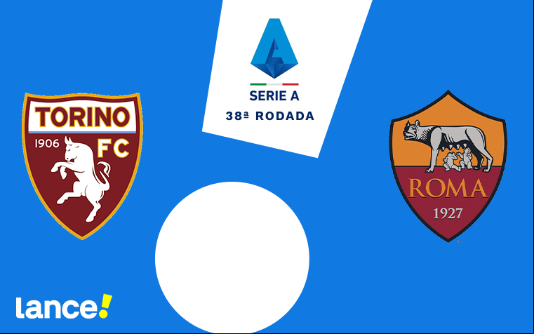 Torino x Roma pelo Campeonato Italiano (Arte: Lance!)