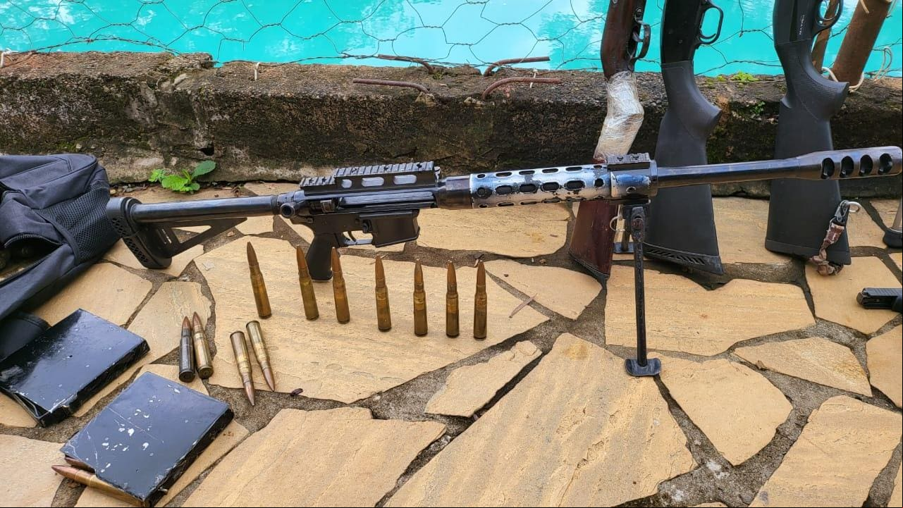 Arma 50 é utilizada pelas forças armadas Arma 50 é utilizada pelas forças armadas