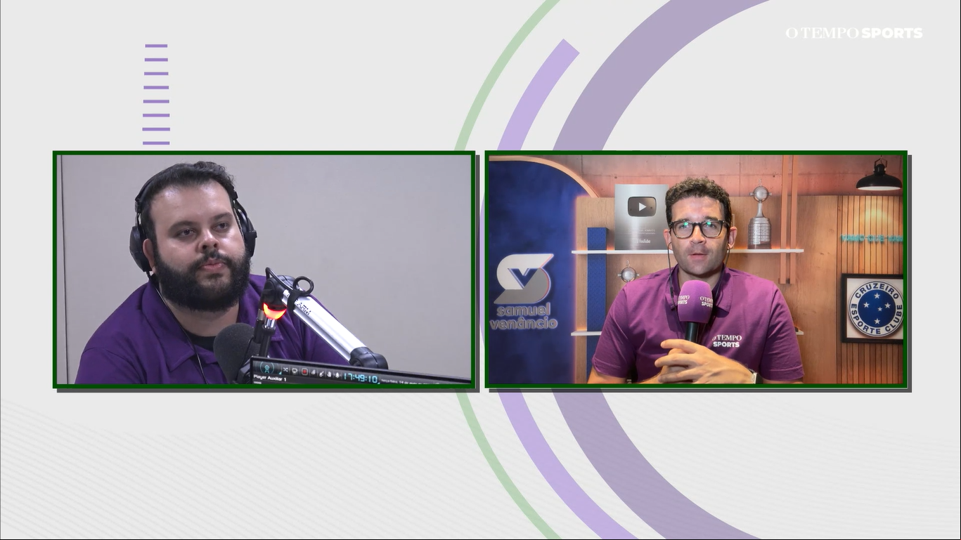 Samuel Venâncio Confira as últimas informações do Cruzeiro com Samuel Venâncio, colunista de O TEMPO Sports