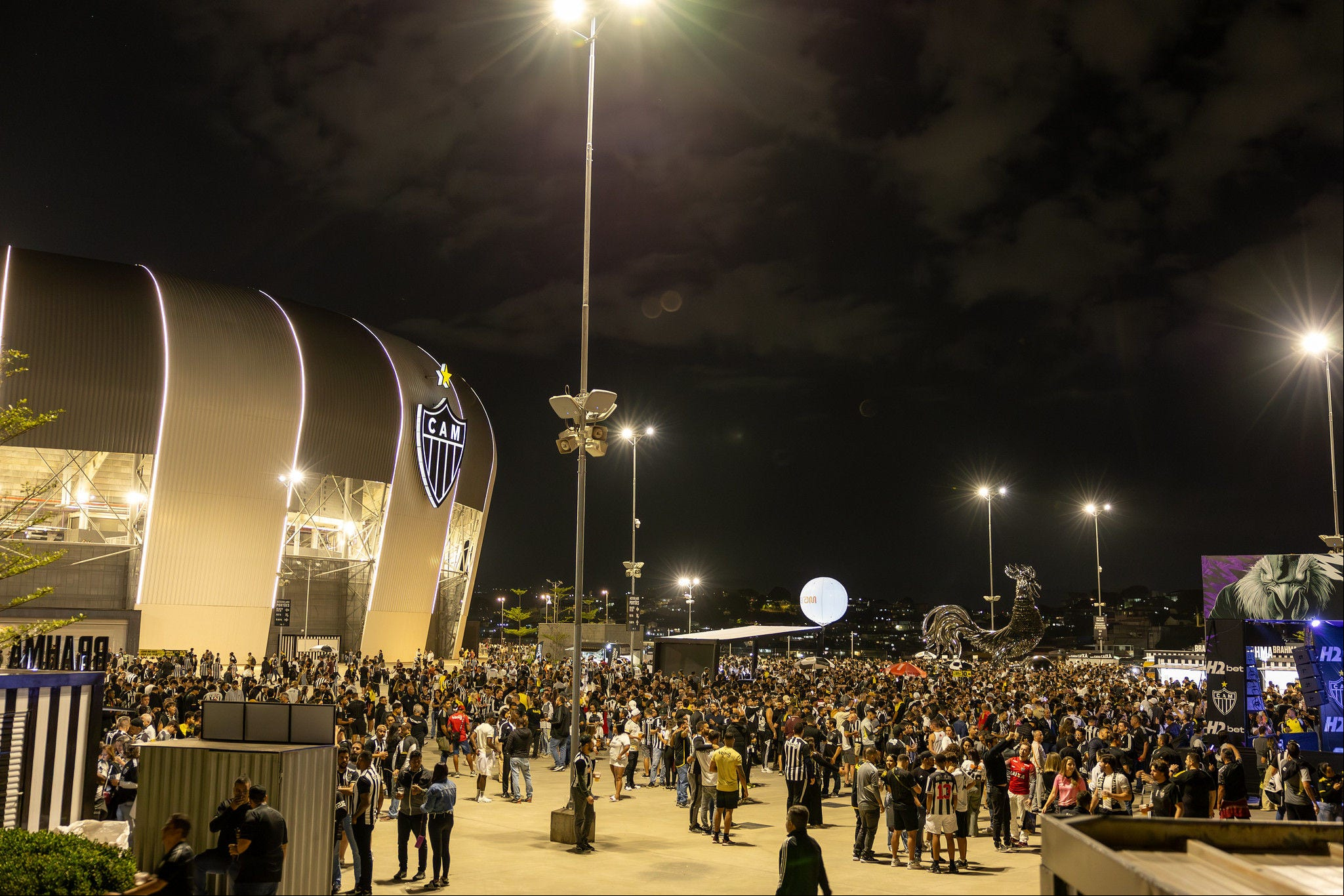 Arena MRV tem boa média de torcedores desde que foi inaugurada