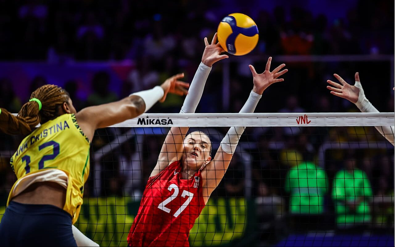 Ana Cristina em ação pela VNL (Foto: Reprodução/VNL)