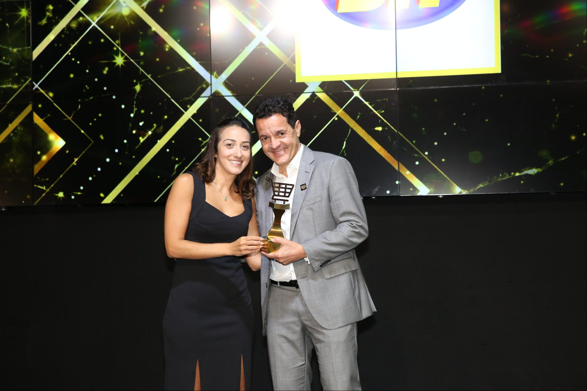 Waldir durante premiação do Troféu Gente Nossa