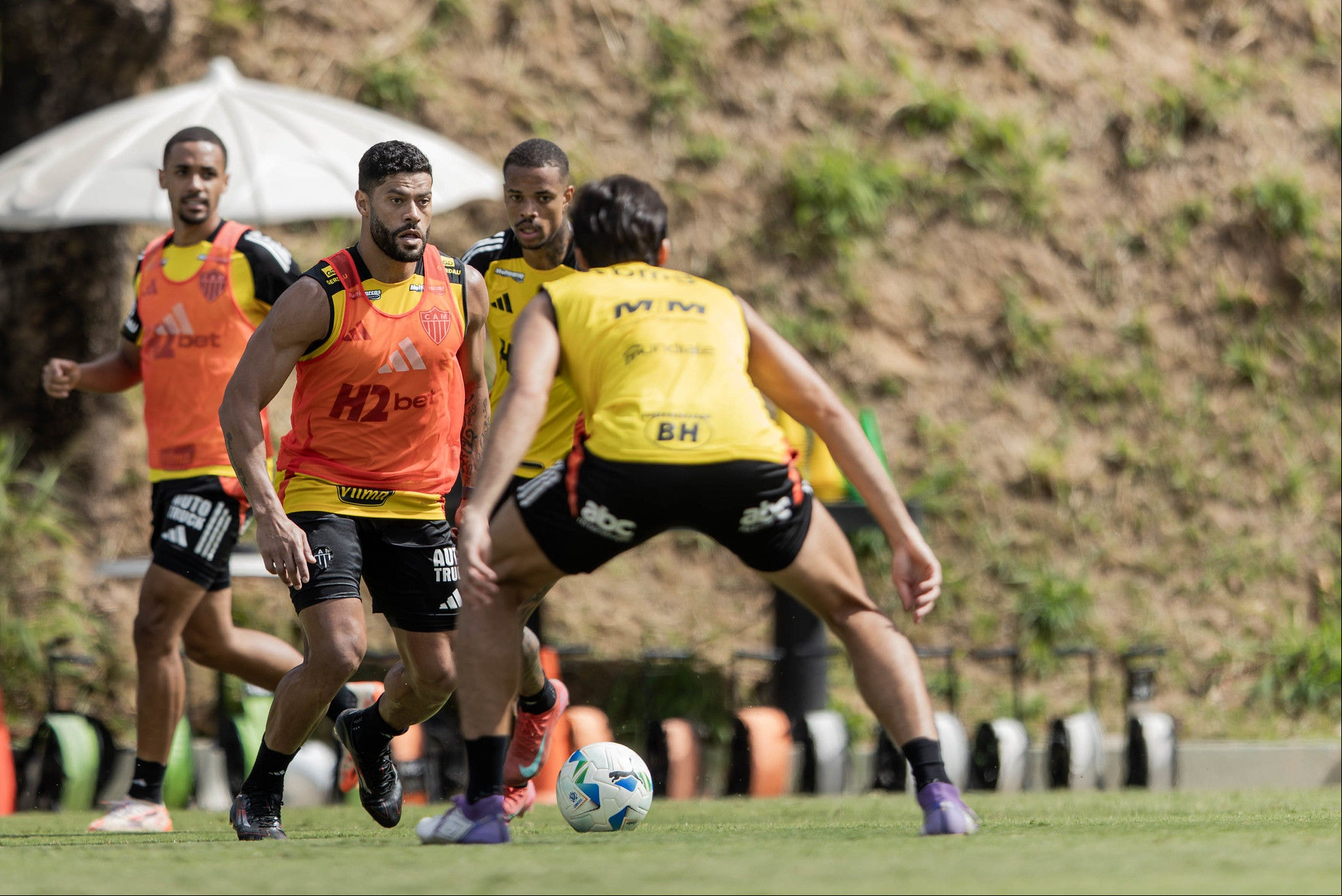 Treinamento do Atlético na Cidade do Galo