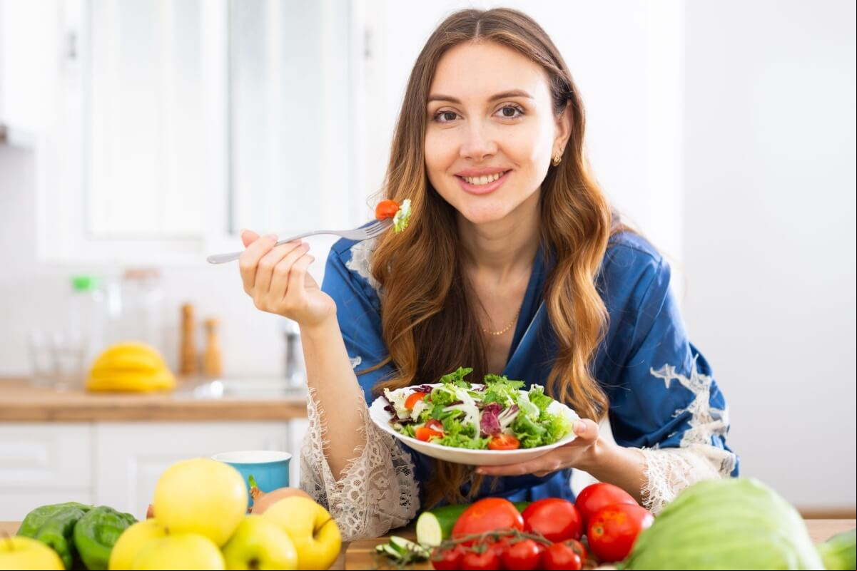 Uma alimentação balanceada favorece a fertilidade