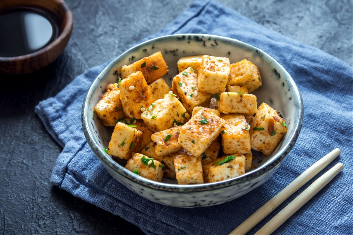 Tofu grelhado