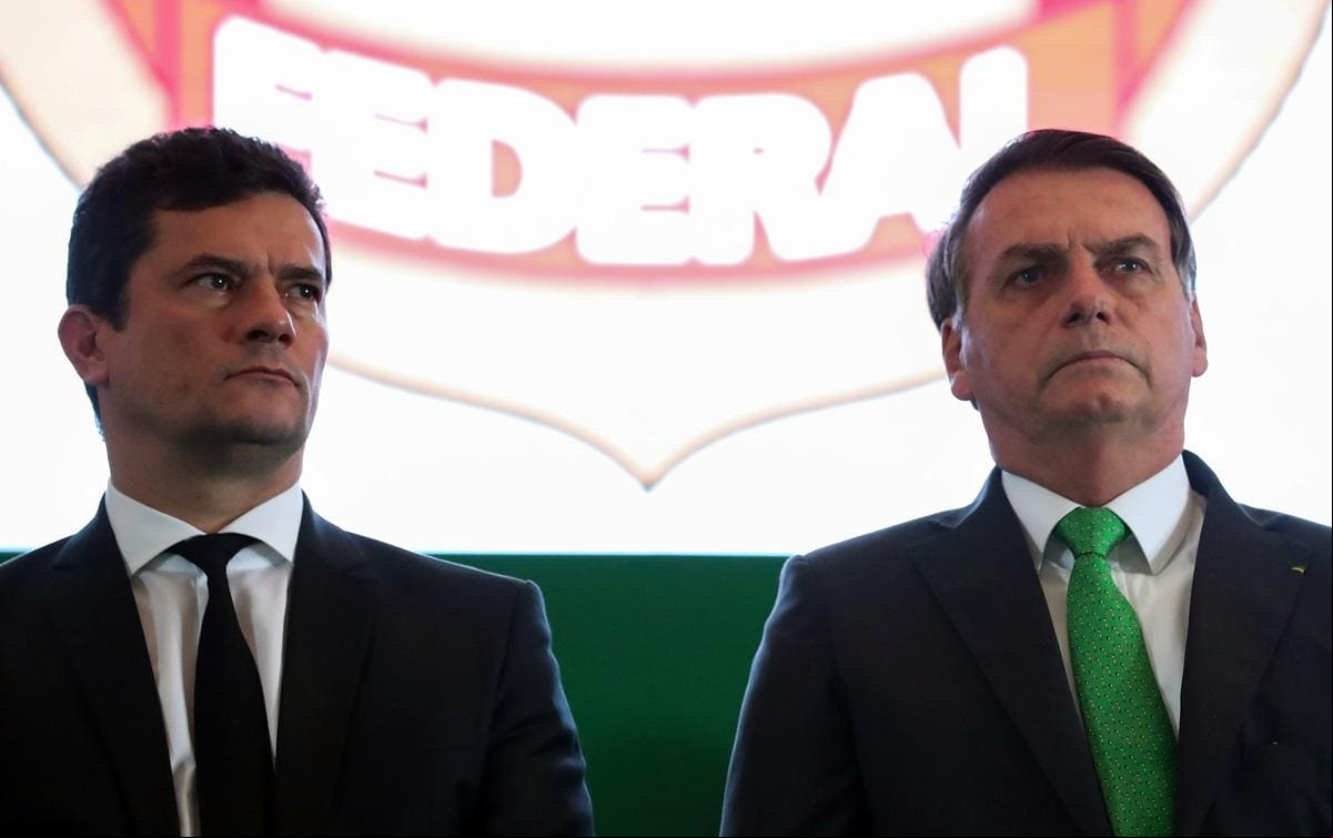 Jair Bolsonaro e Sergio Moro