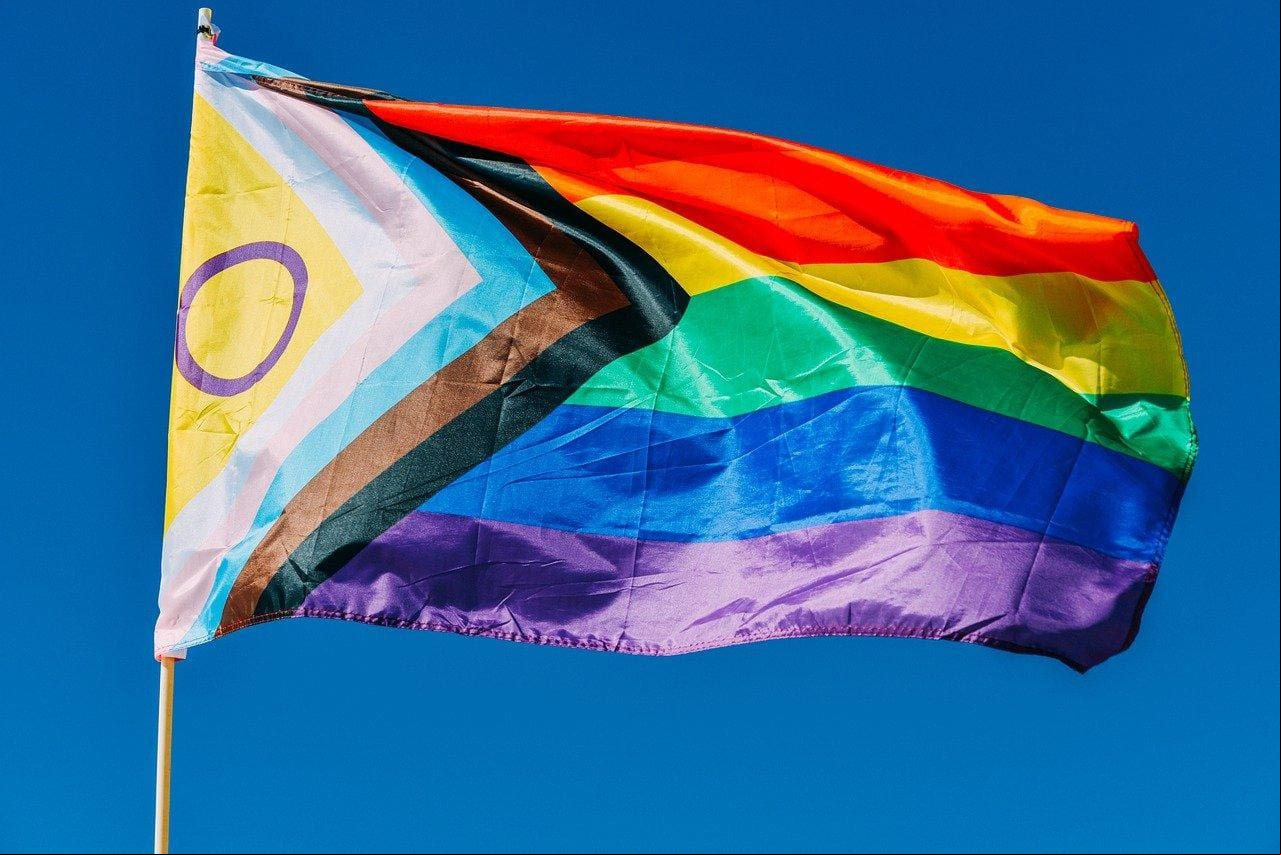 Bandeira LGBTQIAPN+ - bandeira LGBT - bandeira do progresso
